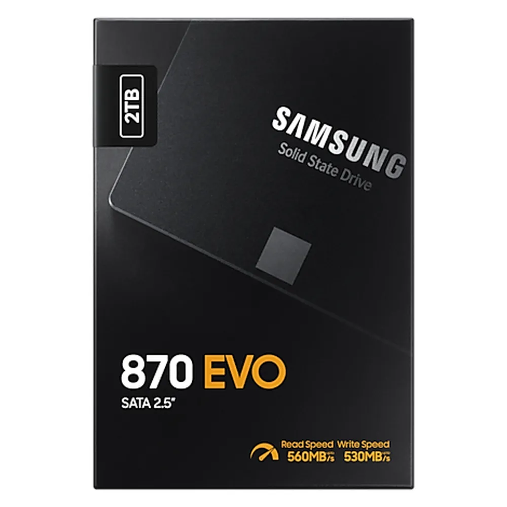 Unitate SSD Samsung 870 EVO  MZ-77E2T0, 2000GB, MZ-77E2T0BW