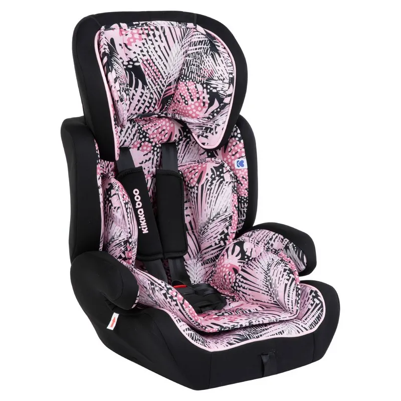 Scaun auto Kikka Boo Joyride, Grupa 1/2/3 (9-36 kg), Roz
