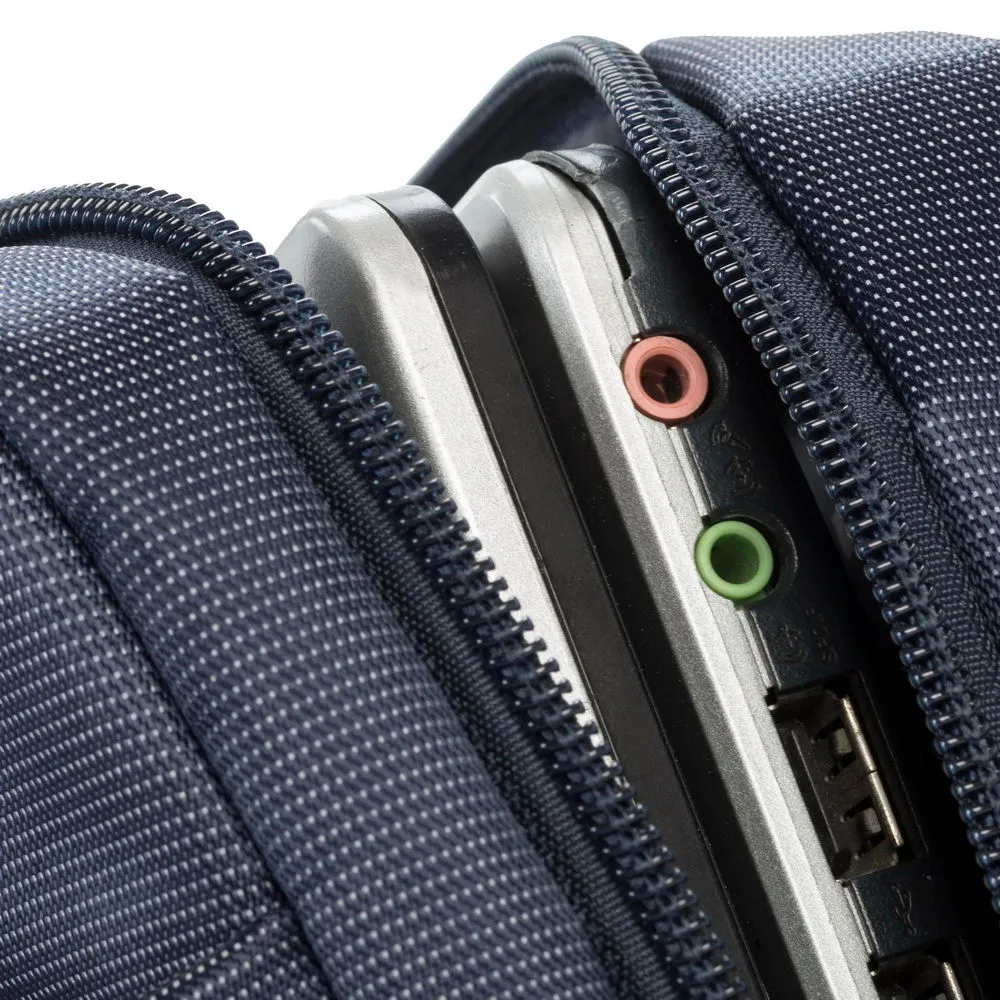 Geantă pentru Laptop RivaCase Central, 13.3", Poliester, Albastru