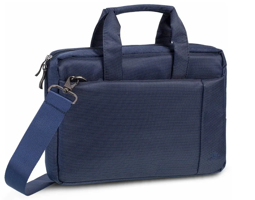 Geantă pentru Laptop RivaCase Central, 13.3", Poliester, Albastru