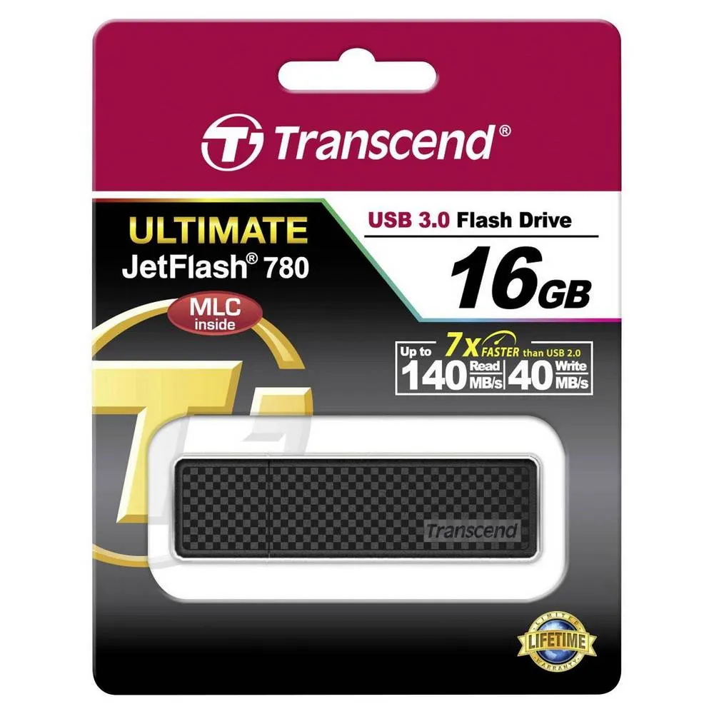 Memorie USB Transcend JetFlash 780, 16GB, Negru