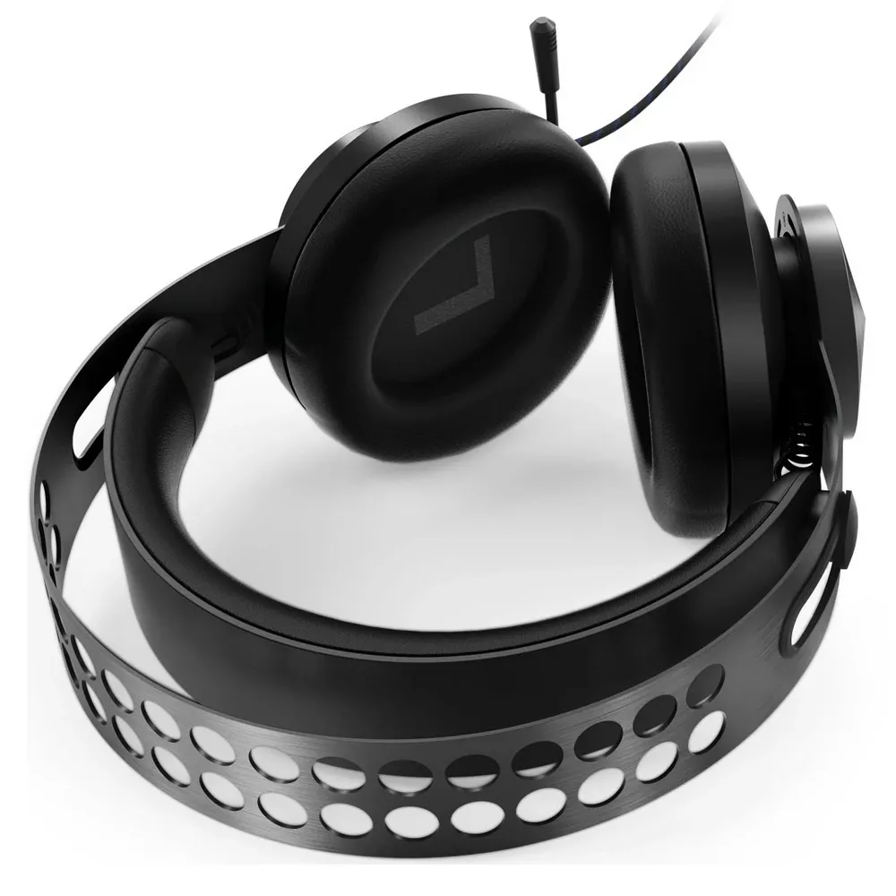 Căști gaming Lenovo H500 Pro, Cu fir, Negru
