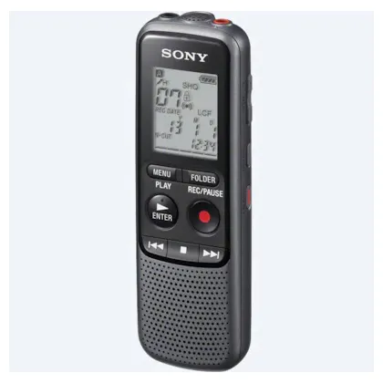 Recorder digital de voce SONY ICD-PX240, 4GB Simple PC Link, MP3, 2 AAA