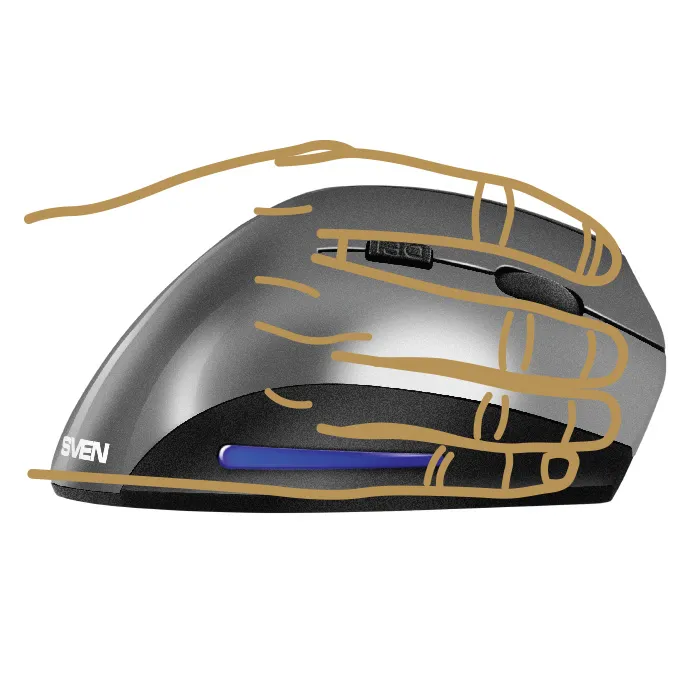 Mouse Wireless SVEN RX-580SW, Gri