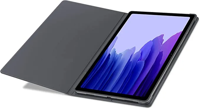 Husă pentru tabletă Samsung Tab A7 Book Cover, 10,4", Poliuretan, Gri