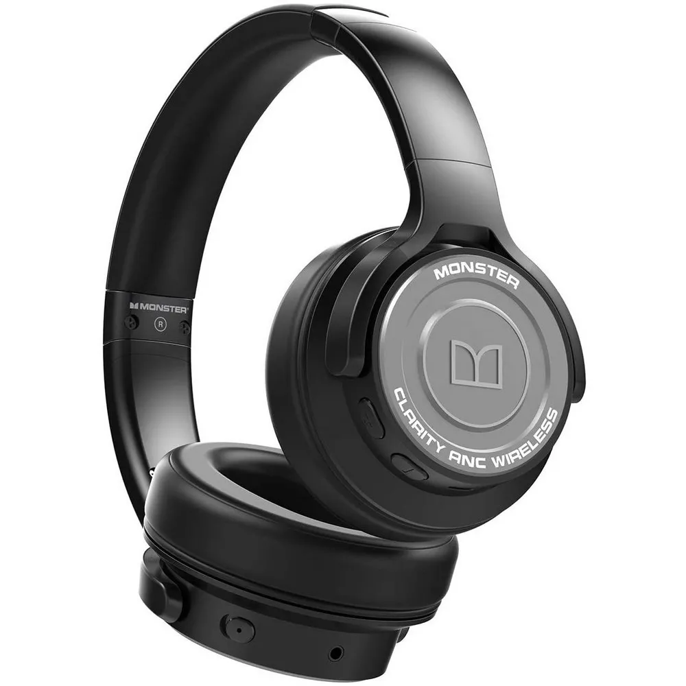 Căști Monster Clarity ANC, Negru/Gri