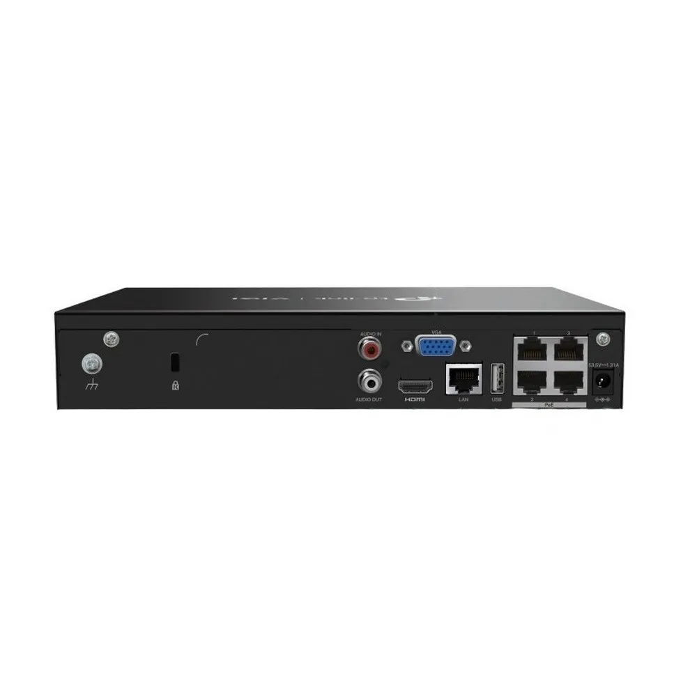 Înregistrator video TP-LINK VIGI NVR1004H-4P, Negru