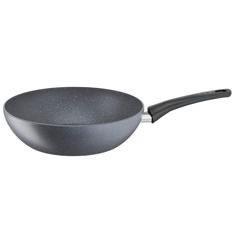 Tigaie WOK Tefal G1501972, 28cm, Gri