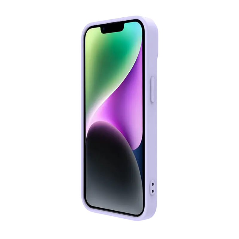 Nillkin Apple iPhone 14 Plus, CamShield Silky Silicone Case, Misty Purple