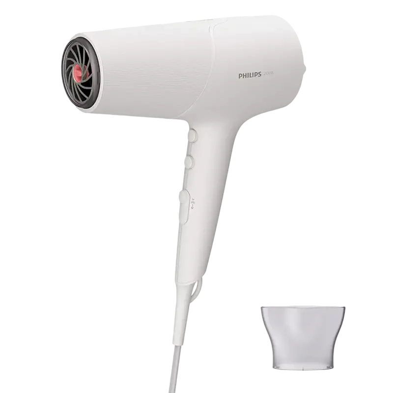 Uscător de păr Philips BHD501/00, 2100W, Alb
