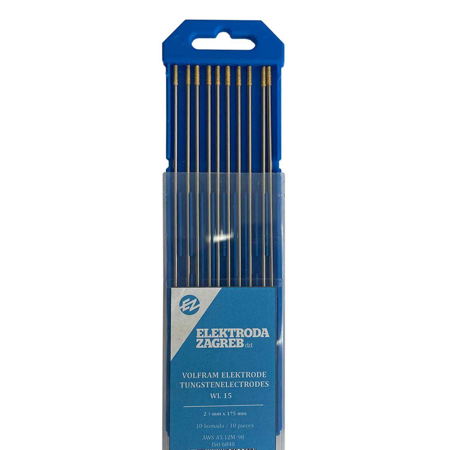 Electrozi EZ WOLFRAM WL15 2.4*175 auriu (Croatia)