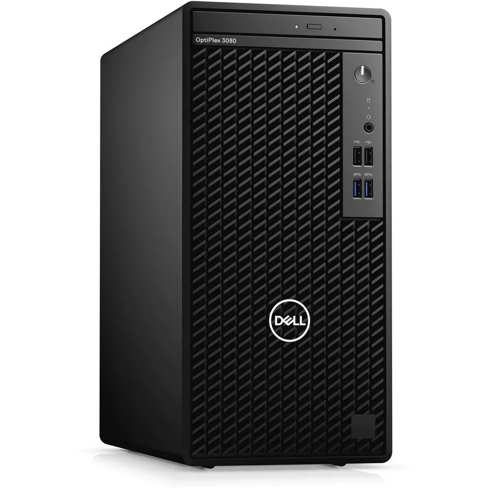 Sistem Desktop PC DELL OptiPlex 3080, Turn, Intel Core i5-10505, 8GB/256GB + TB, Intel UHD Graphics 630, Linux Ubuntu