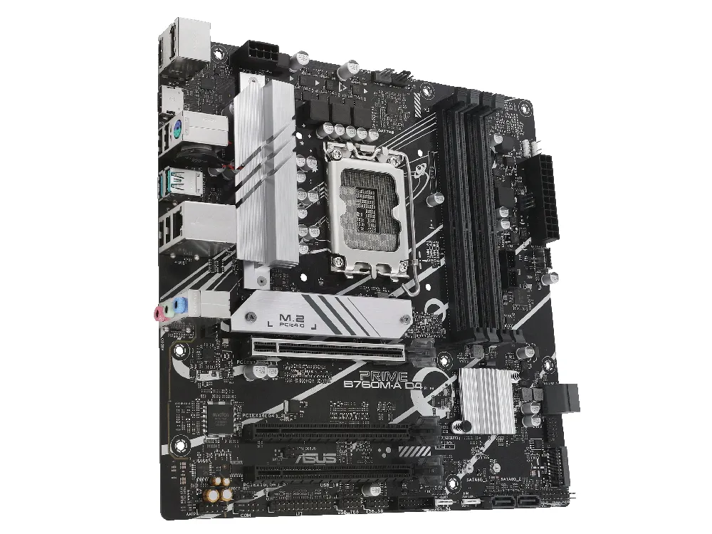 Placă de bază ASUS PRIME B760M-A D4, LGA1700, Intel B760, Micro-ATX