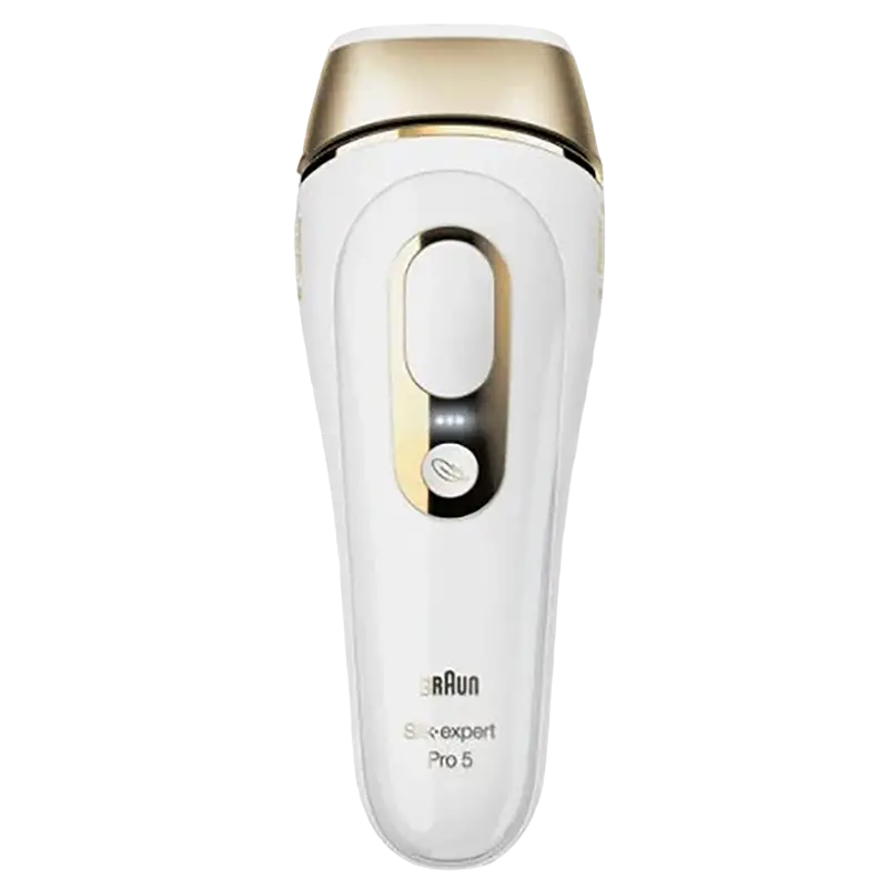 Fotoepilator Braun PL5157 Silk-expert Pro 5, Alb | Auriu
