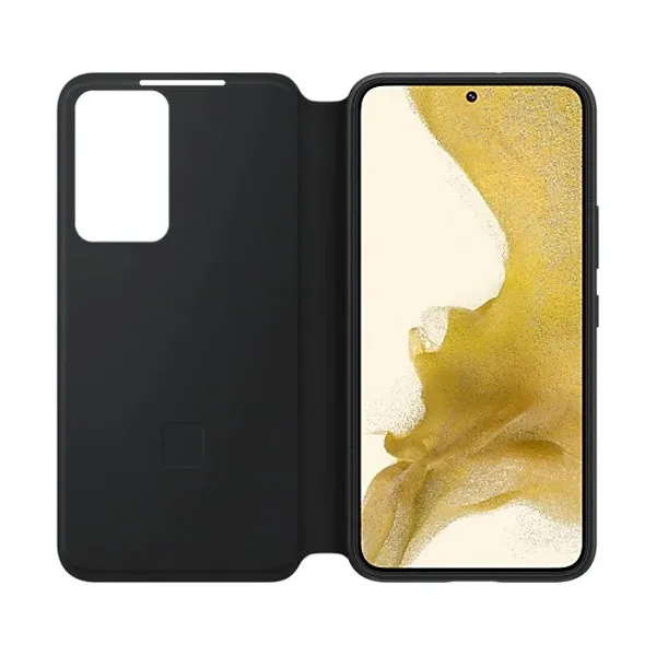 Husă tip carte Samsung Smart Clear View Cover for Galaxy S22, Negru