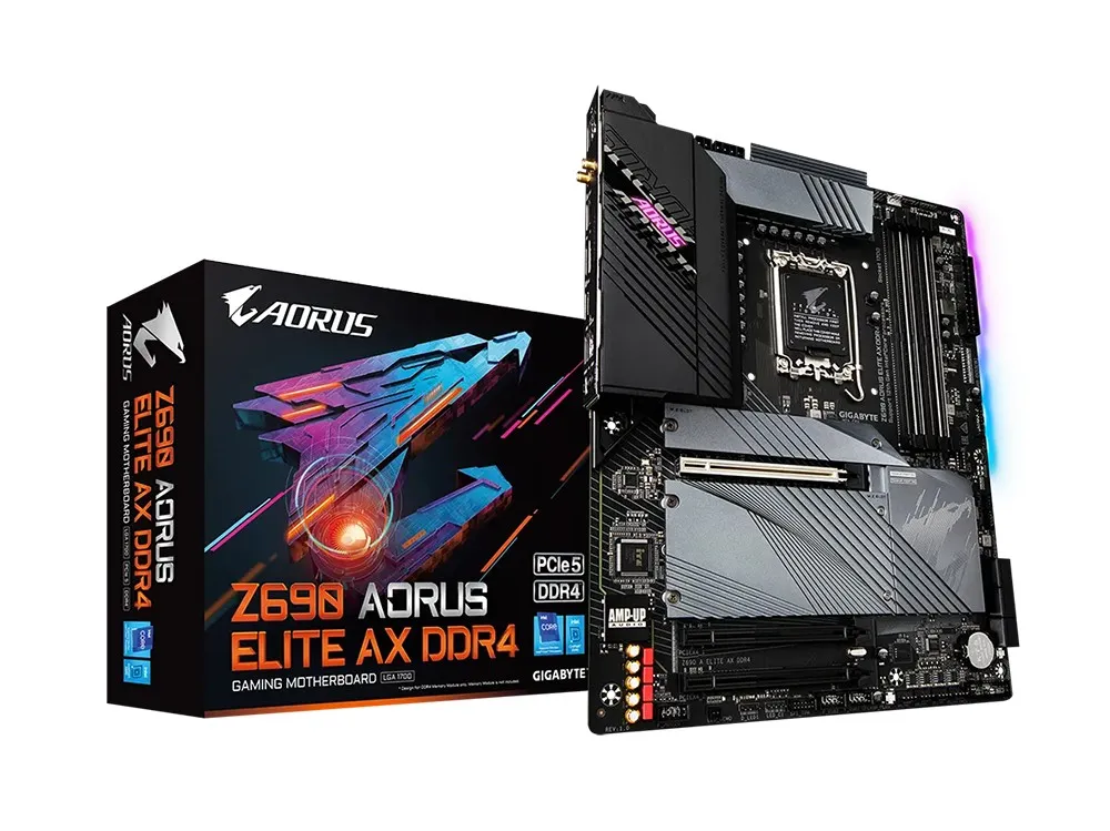 Placă de bază Gigabyte Z690 AORUS ELITE AX, LGA1700, Intel Z690, ATX