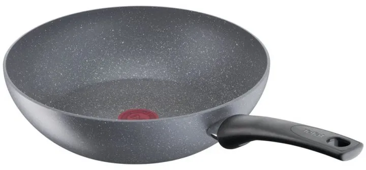 Tigaie WOK Tefal G1501972, 28cm, Gri