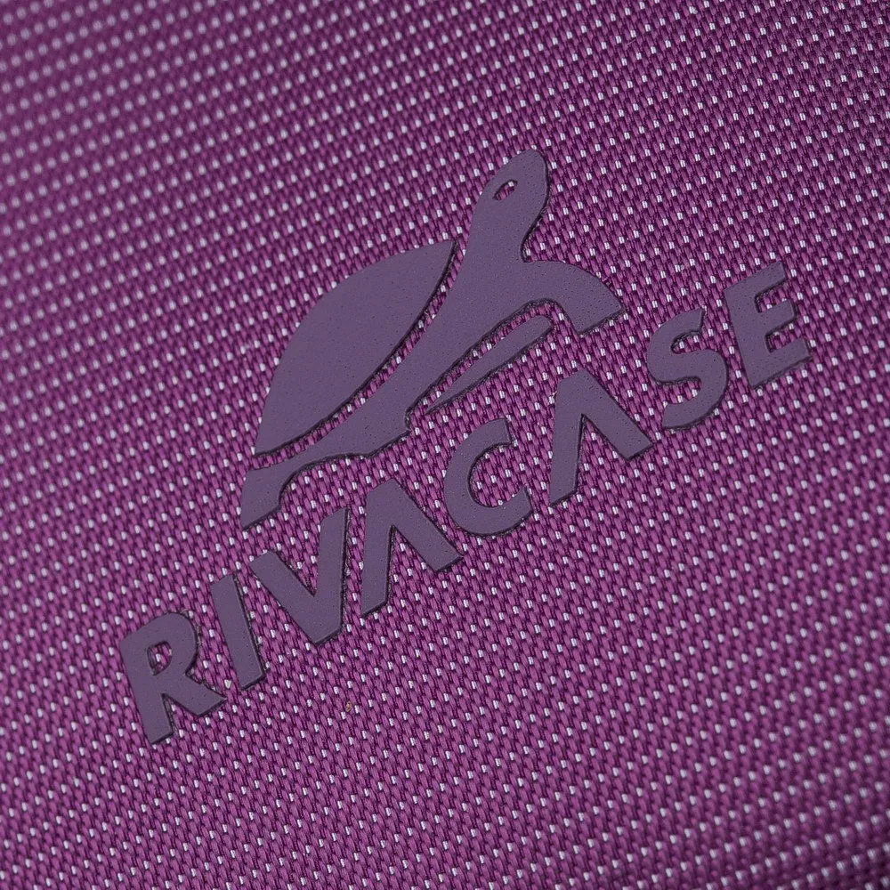 Geantă pentru Laptop RivaCase Central, 13.3", Poliester, Violet