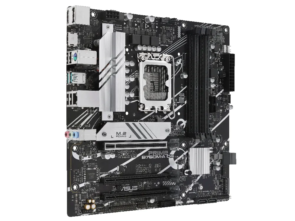 Placă de bază ASUS PRIME B760M-A D4, LGA1700, Intel B760, Micro-ATX