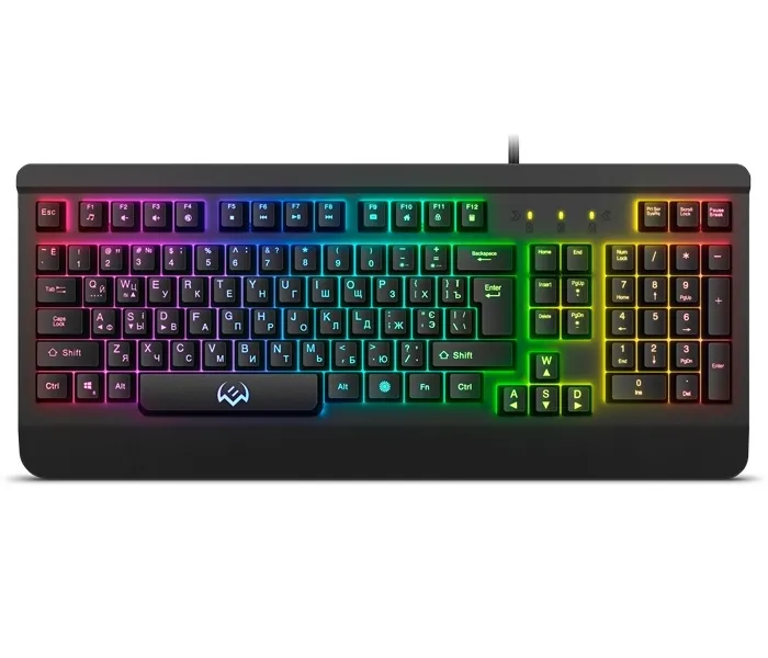 Tastatură SVEN KB-G9450, Cu fir, Negru