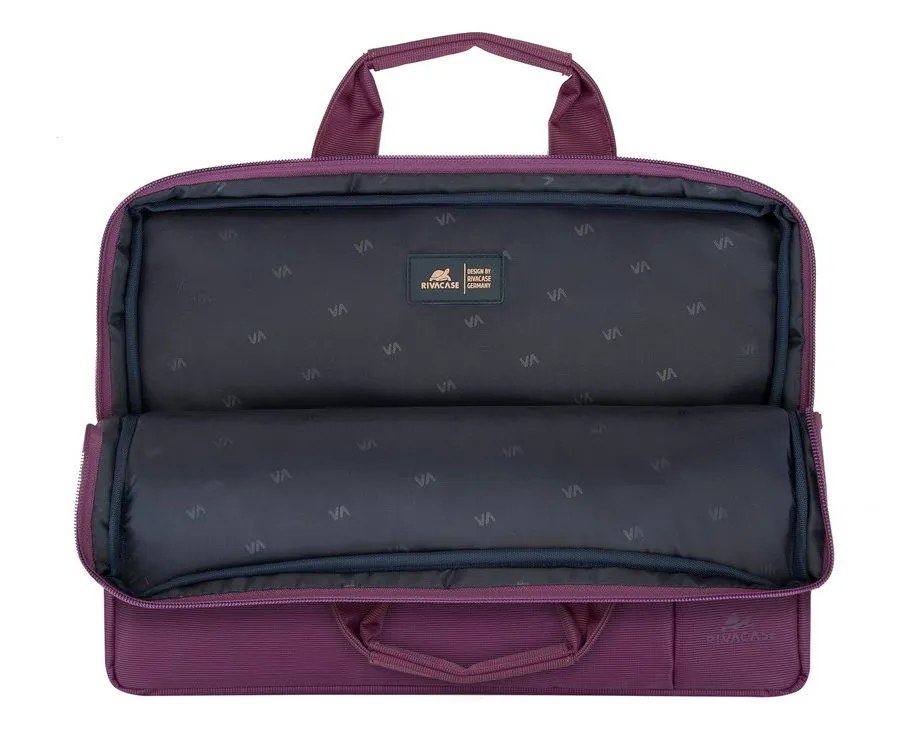 Geantă pentru Laptop RivaCase Central, 13.3", Poliester, Violet