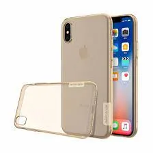 Husă Nillkin iPhone XS/X - Ultra thin TPU - Nature, Maro