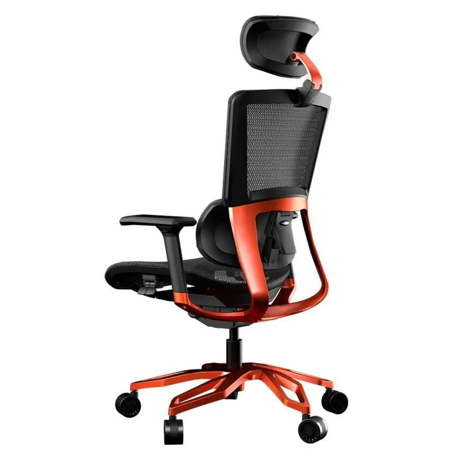 Scaun Gaming Cougar Argo, Material, Negru/Portocaliu