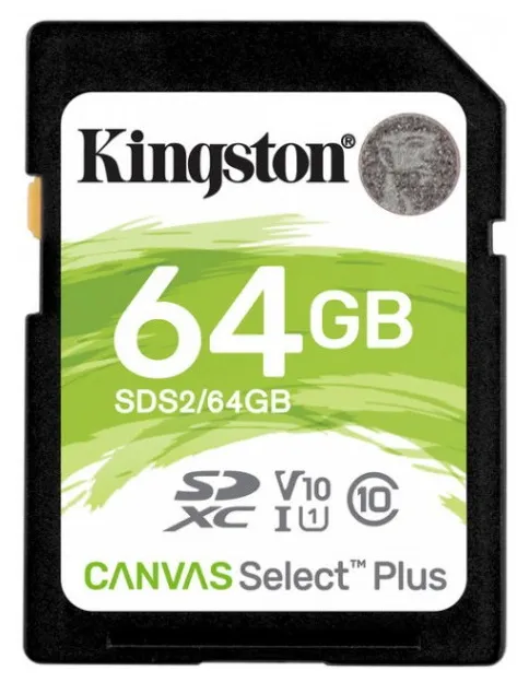 Card de Memorie Kingston Canvas Select Plus, 64GB (SDS2/64GB)