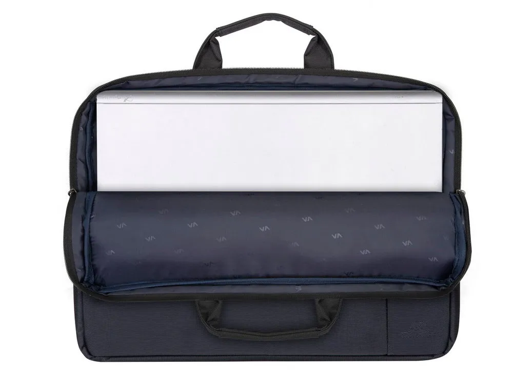 Geantă pentru Laptop RivaCase Central, 15.6", Poliester, Negru