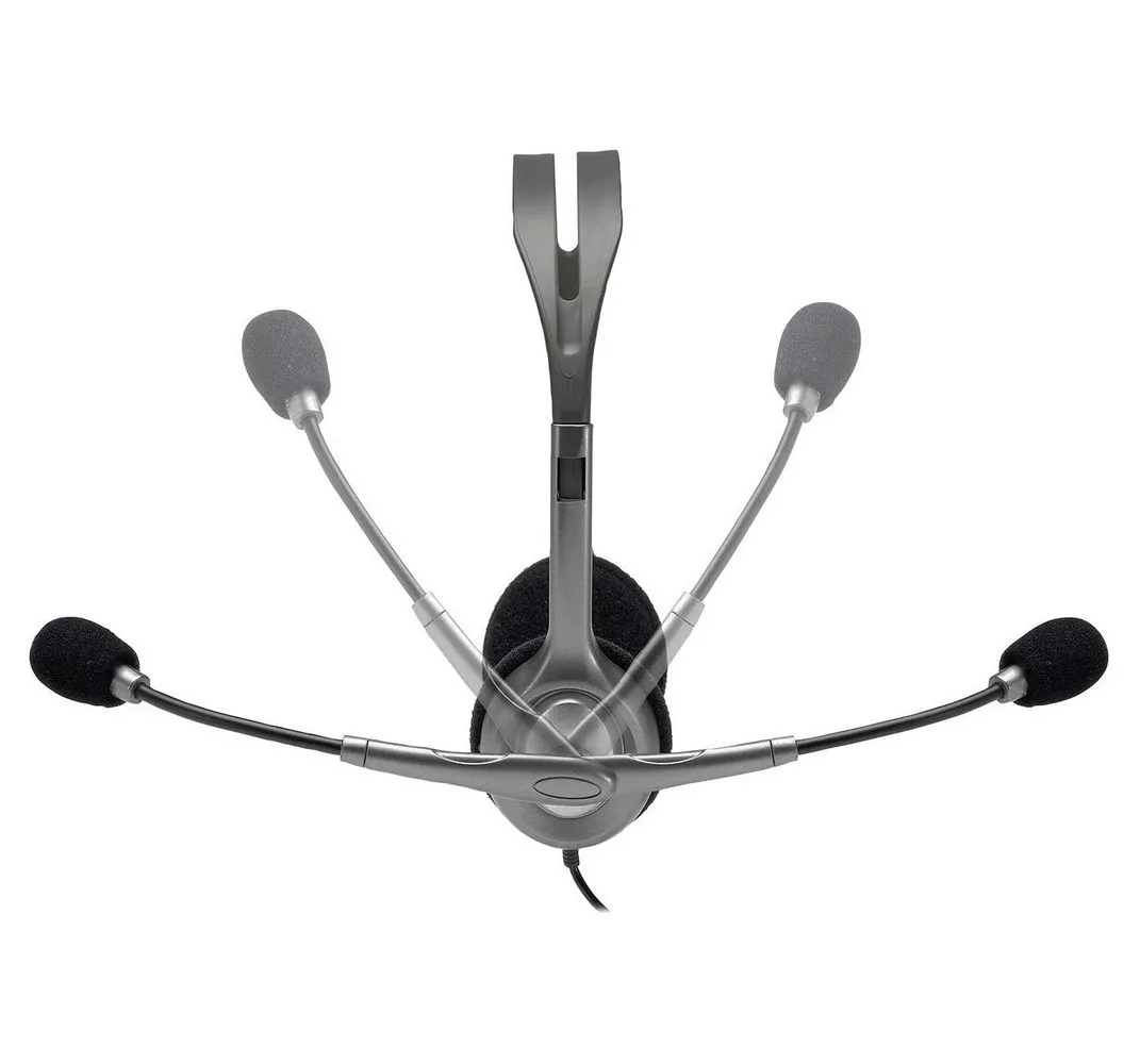 Căști Logitech H111, Gri