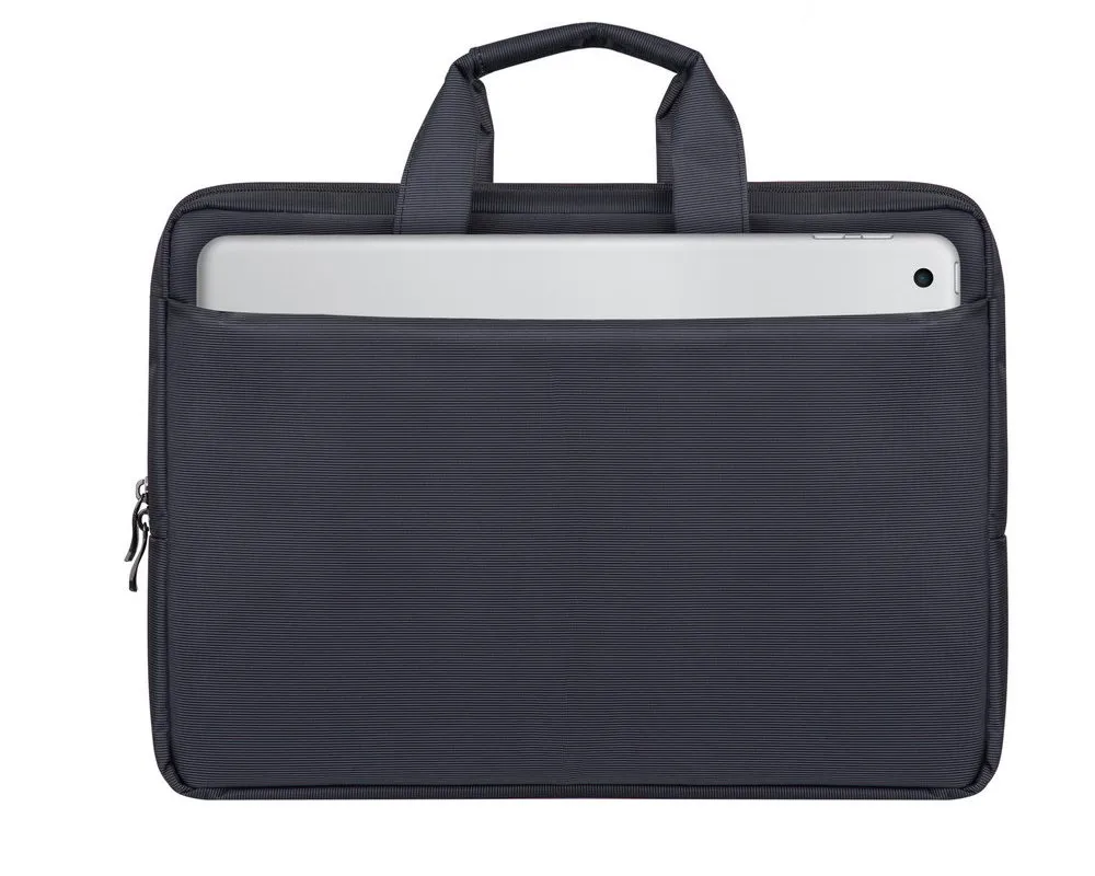 Geantă pentru Laptop RivaCase Central, 15.6", Poliester, Negru
