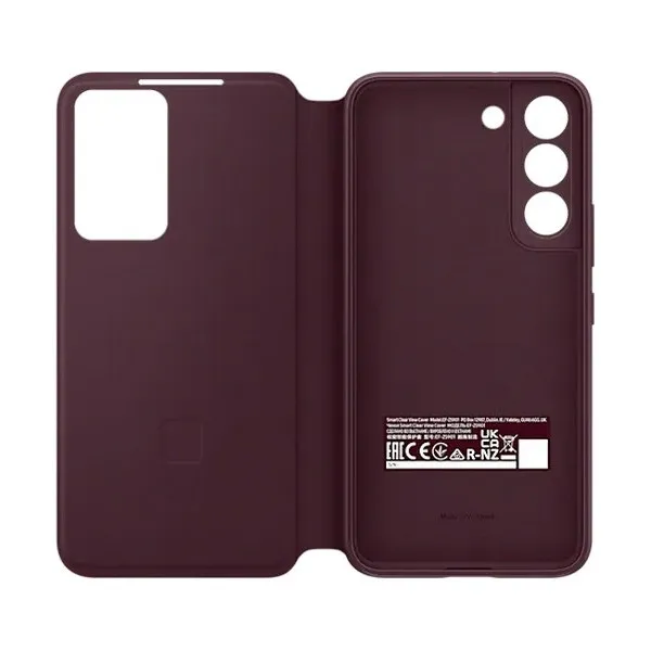 Husă tip carte Samsung Smart Clear View Cover for Galaxy S22, Vinus