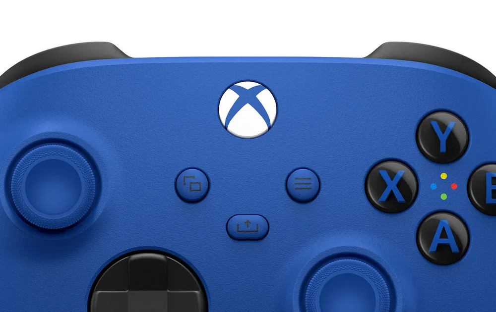 Gamepad Microsoft Xbox, Albastru