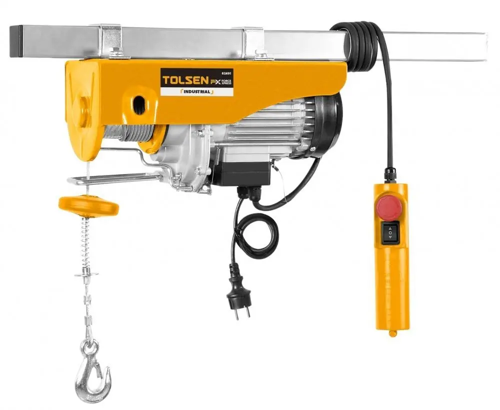 Macara electrica (electropalan) TOLSEN 1600W| 1000KG (Industrial)