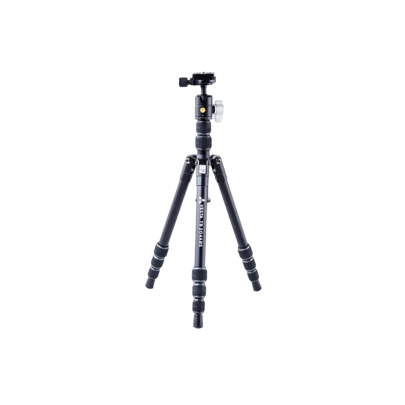 Tripied Foto-Video Vanguard VESTA TB 204ABS, Cap trepied de minge, Negru