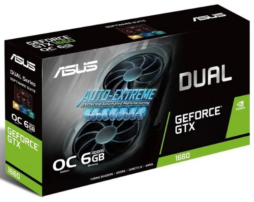 Placă Video ASUS TUF-GTX1660S-6G-GAMING,  6GB GDDR6 192bit