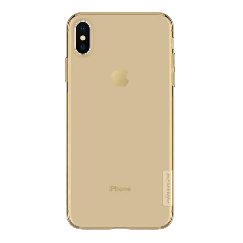 Husă Nillkin iPhone XS/X - Ultra thin TPU - Nature, Maro