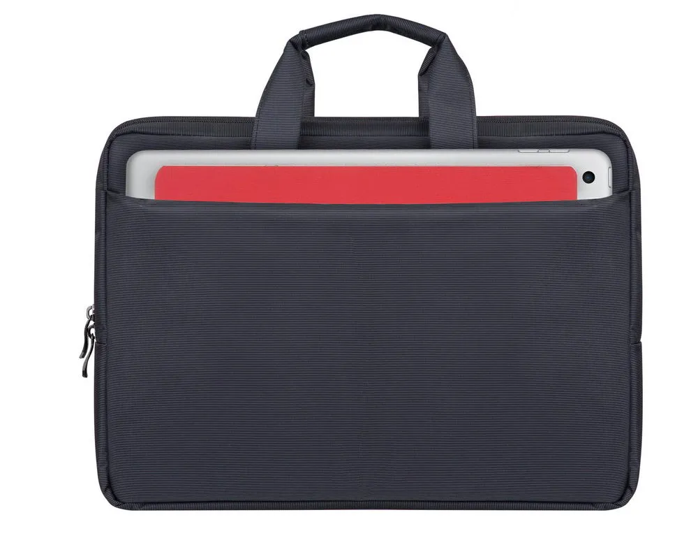 Geantă pentru Laptop RivaCase Central, 15.6", Poliester, Negru
