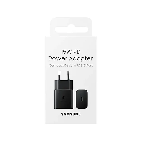 Încărcător Samsung Fast Travel Charger EP-T1510, 15W, Negru