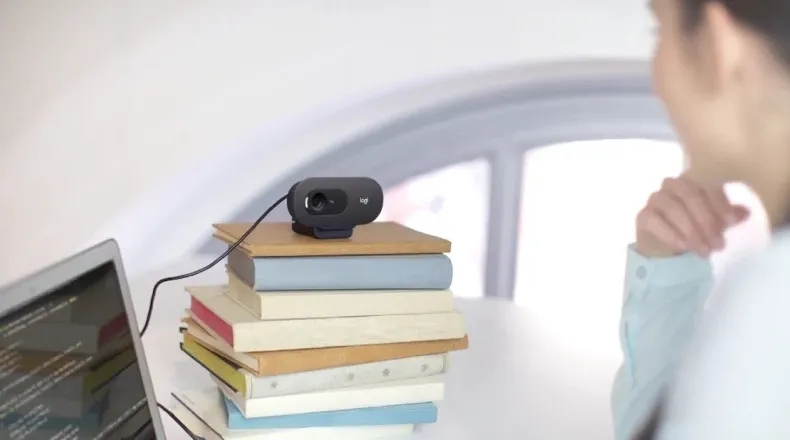 Cameră Web Logitech C505 HD, HD 720p, Negru