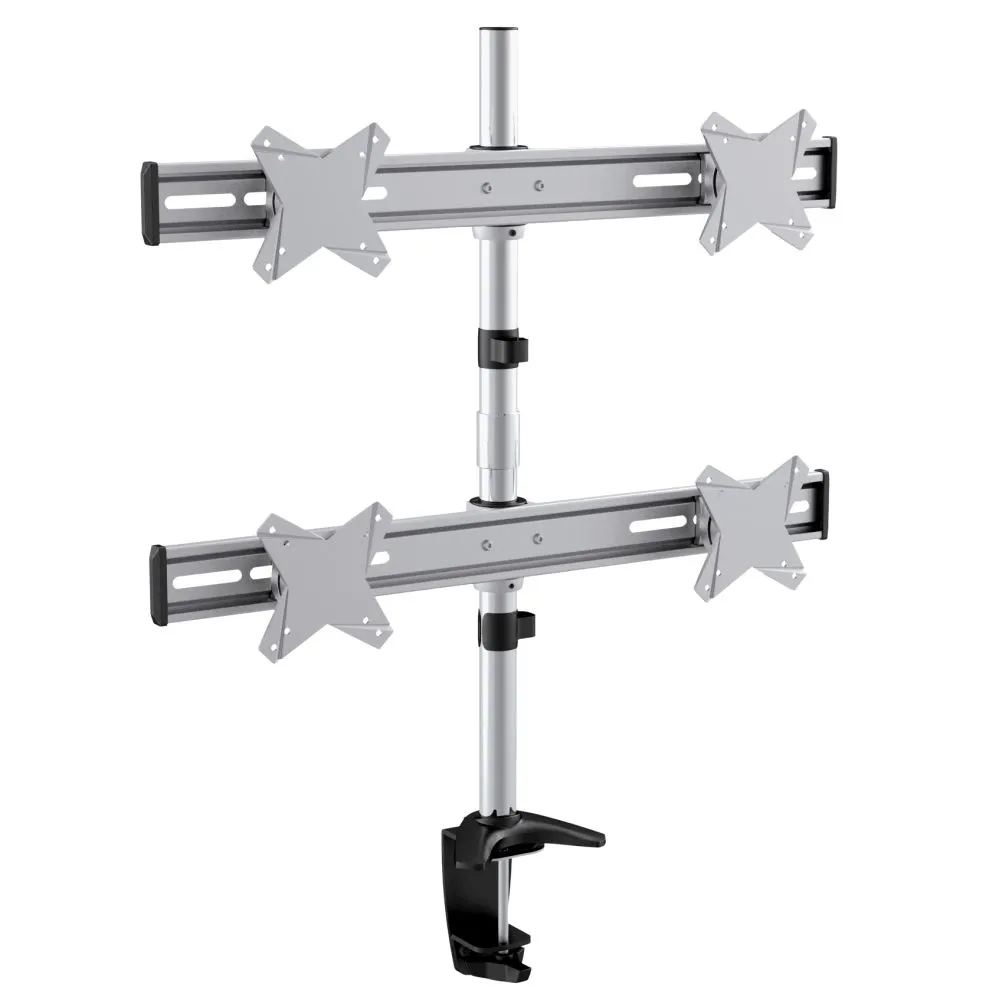 Suport birou pentru monitoare Reflecta PLANO DeskStand 23-1010 Q, Gri