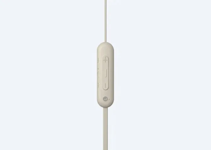Căști SONY WI-C100, Bej