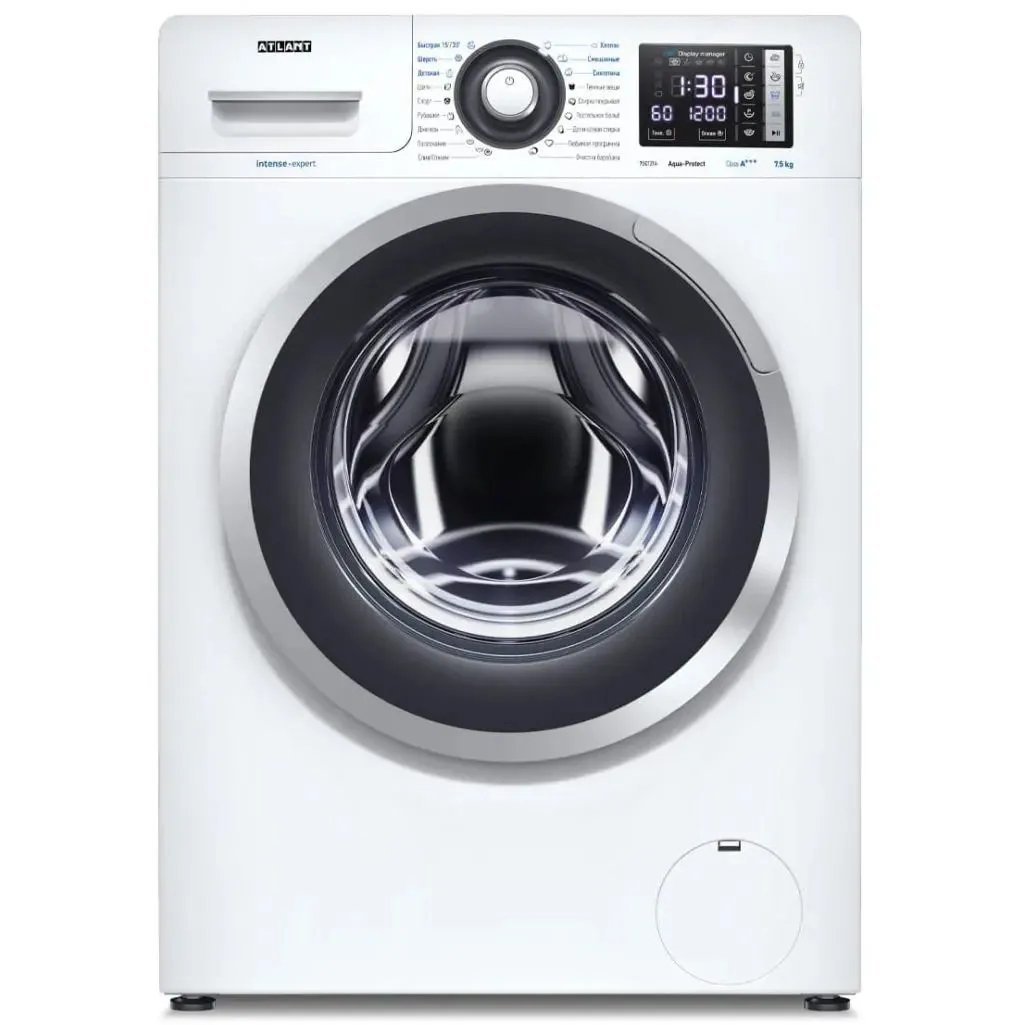 Mașină de spălat Atlant СМА-75C1214-11, 7,5kg, Alb
