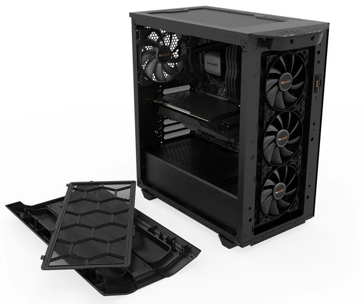 Carcasă PC be quiet! Pure Base 500DX , Midi-Tower, ATX PS2 , Negru