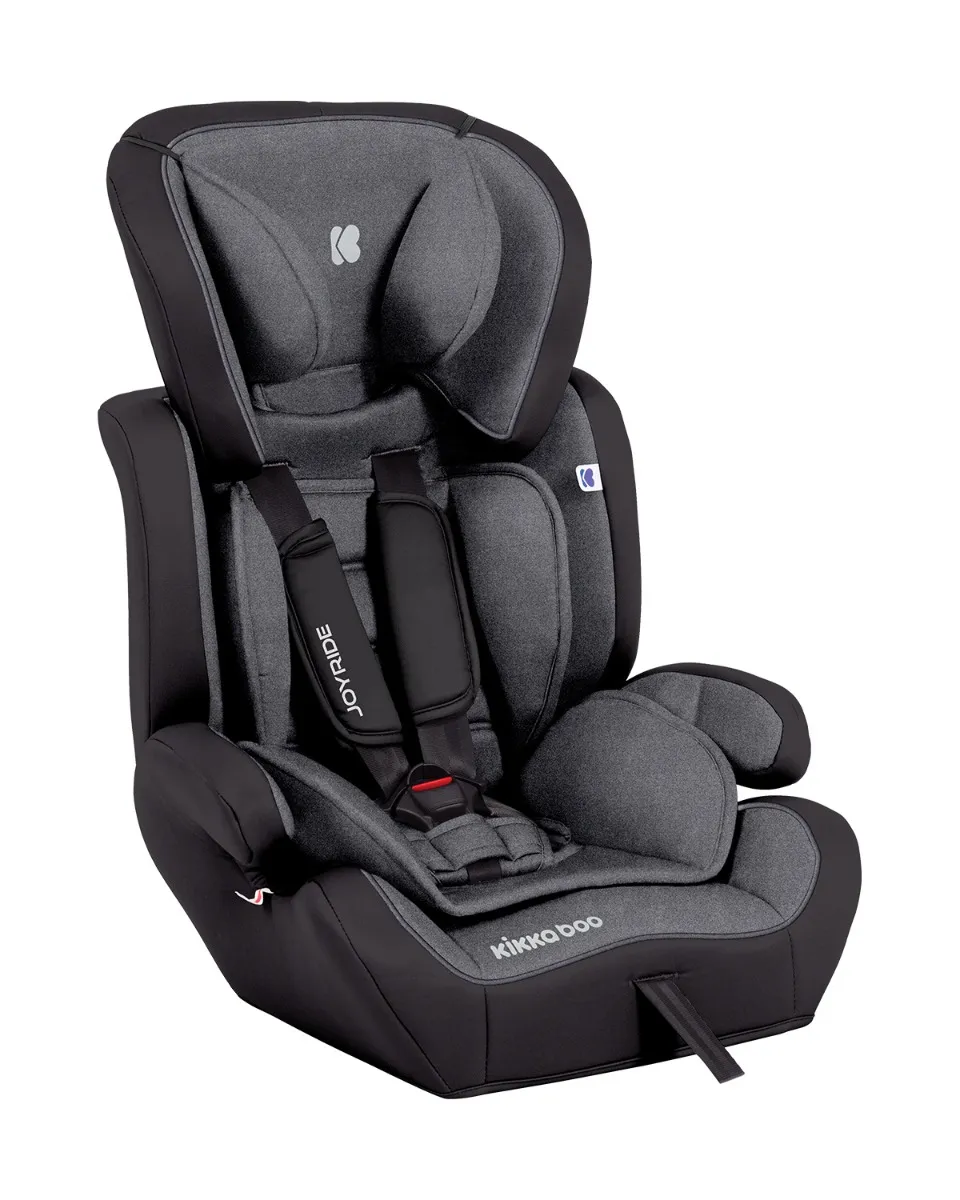 Scaun auto Kikka Boo Joyride, Grupa 1/2/3 (9-36 kg), Gri