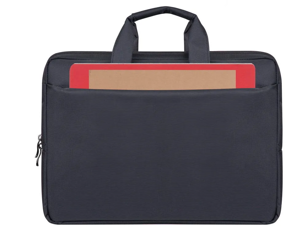 Geantă pentru Laptop RivaCase Central, 15.6", Poliester, Negru