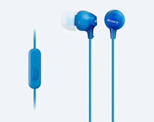 Căști SONY MDR-EX15LP, Albastru