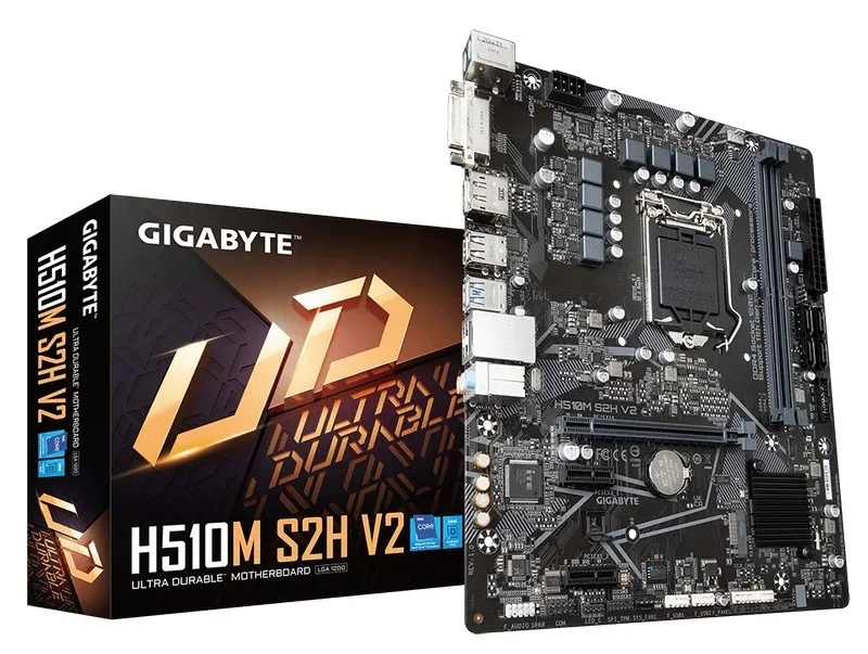 Placă de bază Gigabyte H510M S2H V2, LGA1200, Intel H510, Micro-ATX