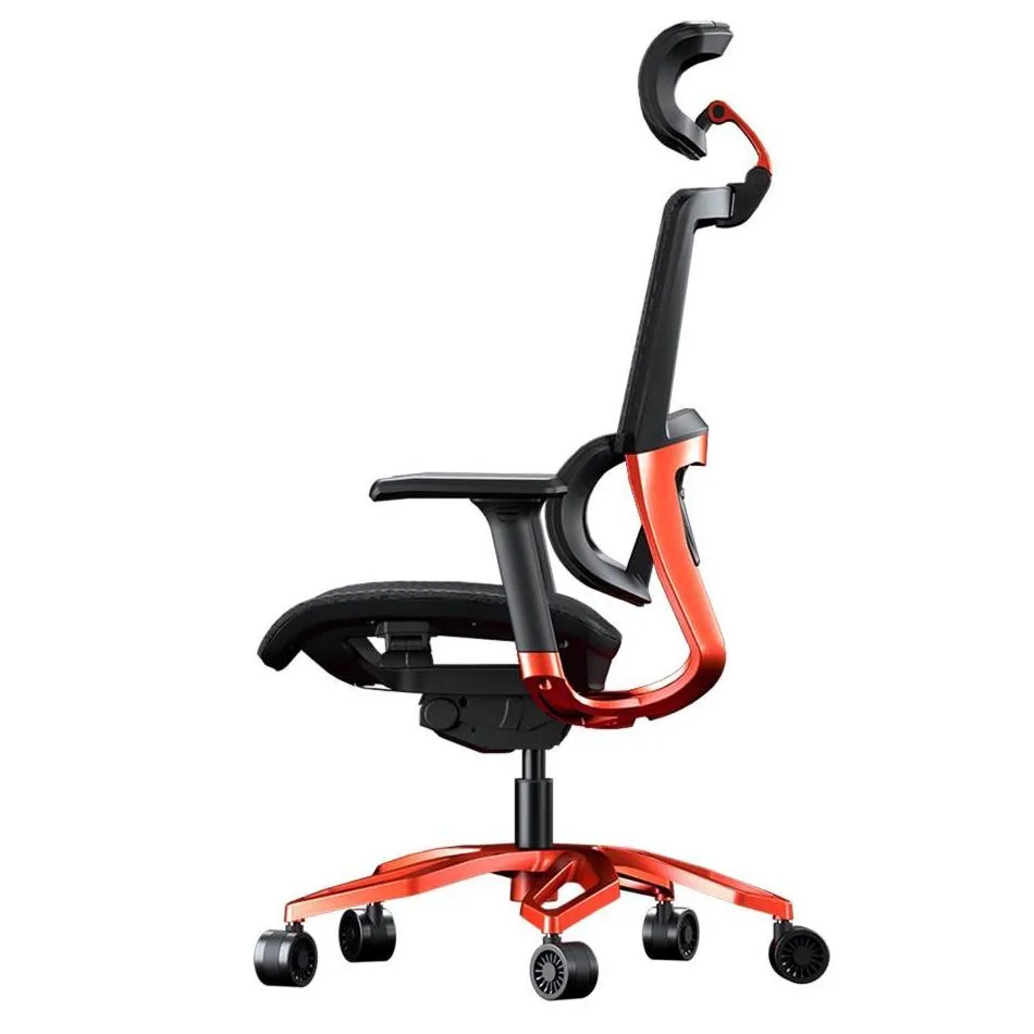 Scaun Gaming Cougar Argo, Material, Negru/Portocaliu