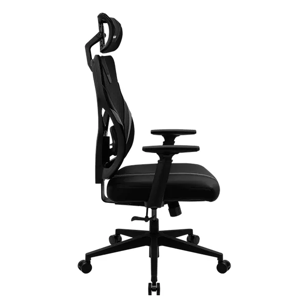 Scaun Gaming ThunderX3 Yama1, PU Piele, Negru
